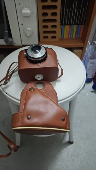 Cámara Agfa Clack Vintage Negra