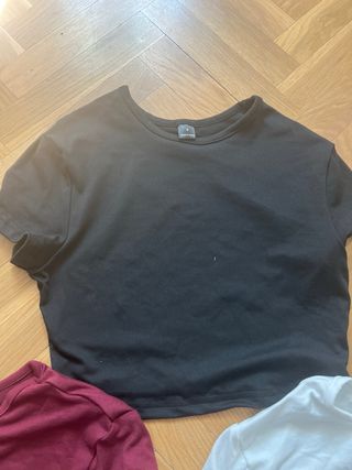 4 camisetas talla S 