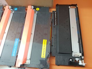 4 Cartuchos Toner HP 117A Color Laser