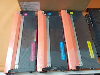 4 Cartuchos Toner HP 117A Color Laser