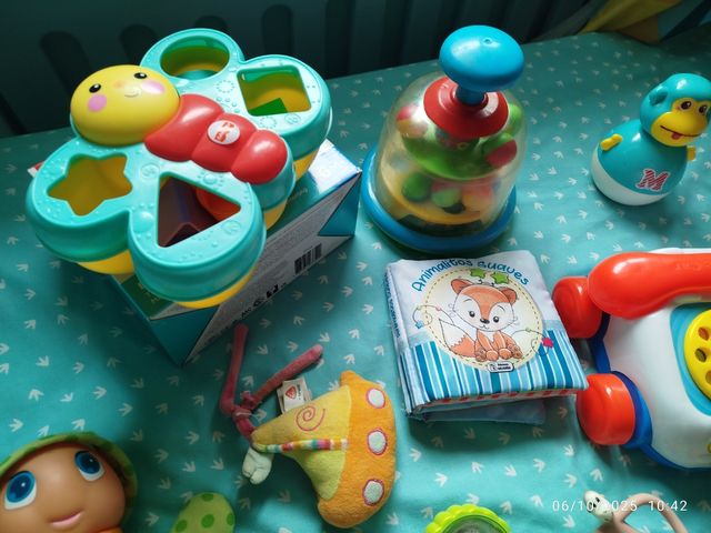 Juguetes Bebé Fisher-Price y Chicco