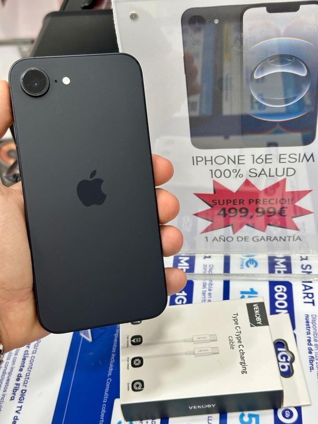 IPHONE 16E ESIM 128GB 100% SALUD