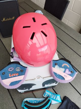 Casco esquí Anon Rime Kids + Gafas Esquí