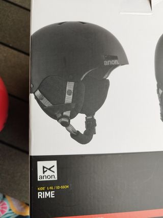 Casco esquí Anon Rime Kids + Gafas Esquí
