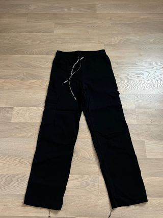 Pantalón de chándal negro con cordón