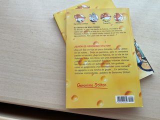 4 libros de Geronimo Stilton