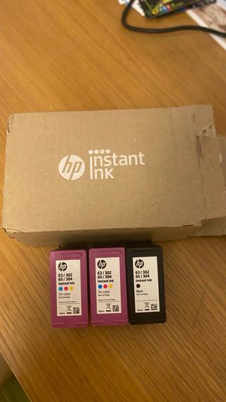 Tintas HP 63/302 y 65/304