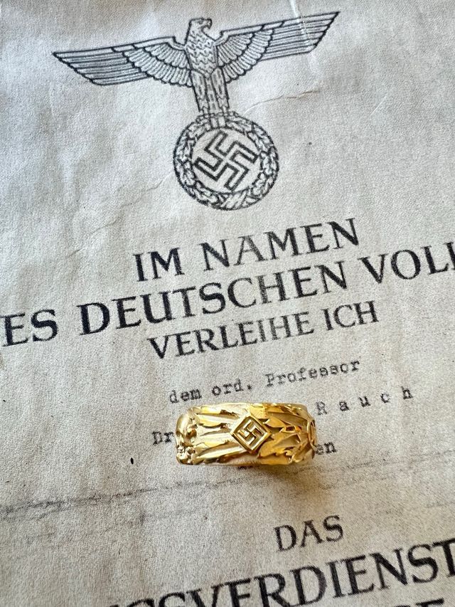 Anillo de acero inoxidable Alemán ss  ancho