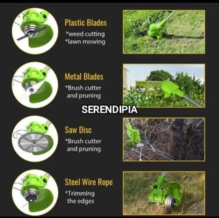 DESBROZADORA INALÁMBRICA 2 BATERÍAS GRAN CAPACIDAD