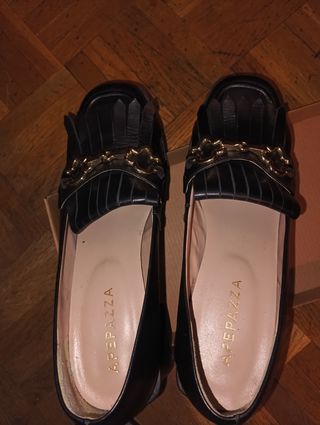 Zapatos Apepazza Negros Mujer