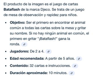 Juego de cartas Bataflash Djeco