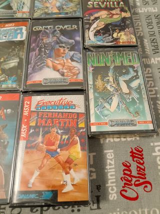Lote Juegos MSX Dinamic Precintados