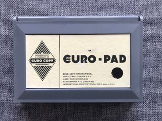 Almohadilla Sellos Vintage Euro Pad