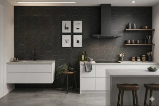 Hexagono black (disponible 14 m2)
