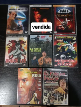 Películas DVD Acción/Karate - 1€ Unidad