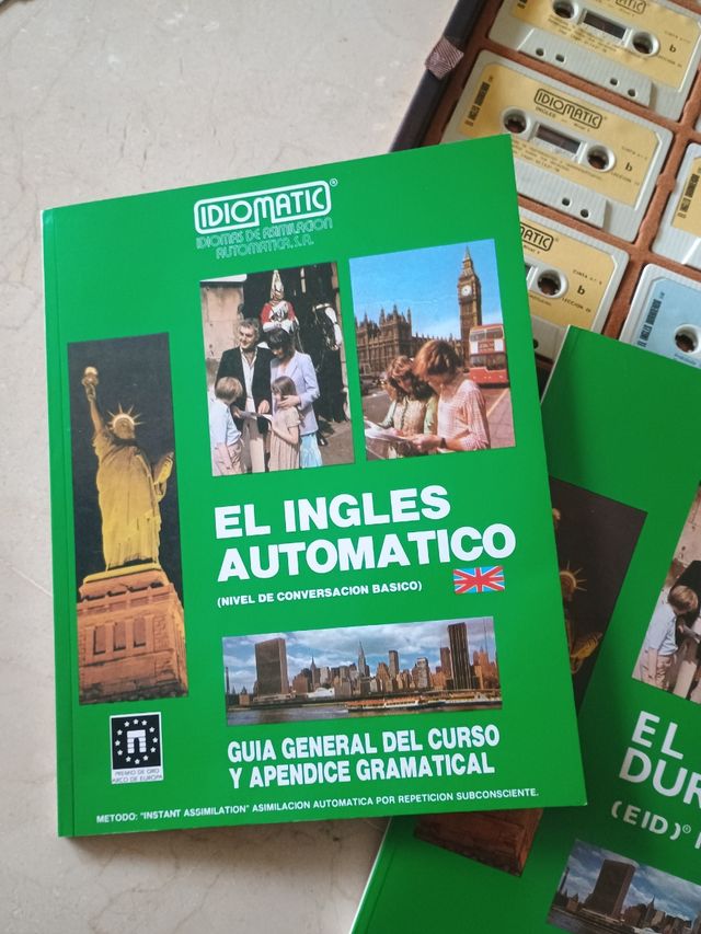 Curso Inglés Cassettes Idiomatic Maletín