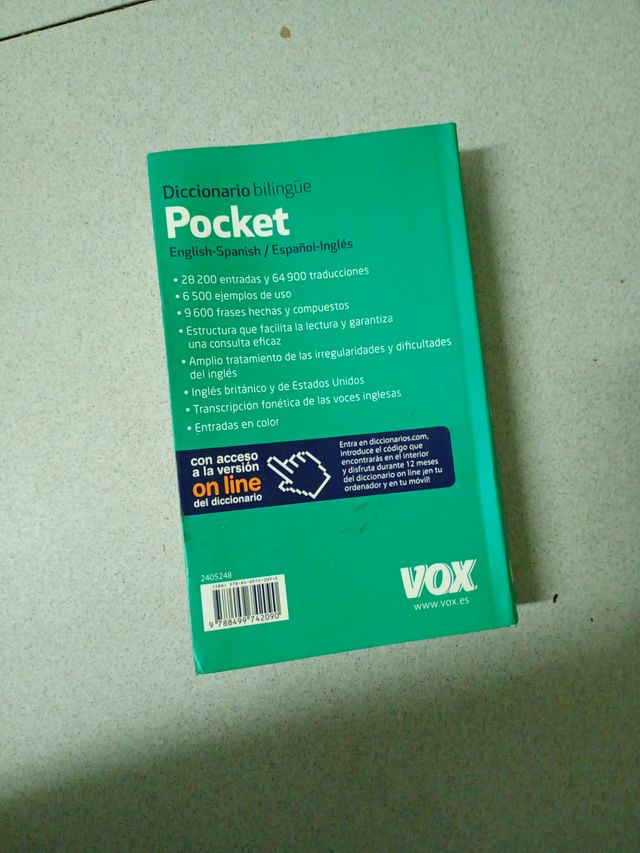 Diccionario Pocket English-Spanish / Español-In...