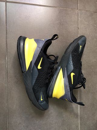 Nike Air Max 270 Negro/Amarillo