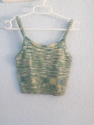 Top tirantes Hollister mujer multicolor