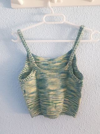Top tirantes Hollister mujer multicolor