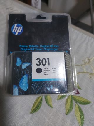 Tinta HP 301 Tricolor y Negra