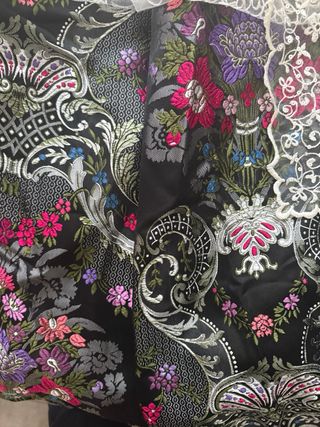 Traje de Fallera Colon Negro Talla 36-28