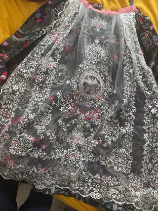 Traje de Fallera Colon Negro Talla 36-28