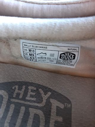 Scarpe Hey Dude beige