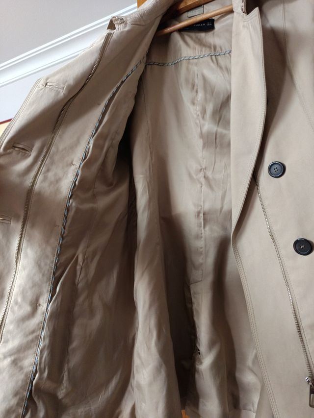 Gabardina Beige