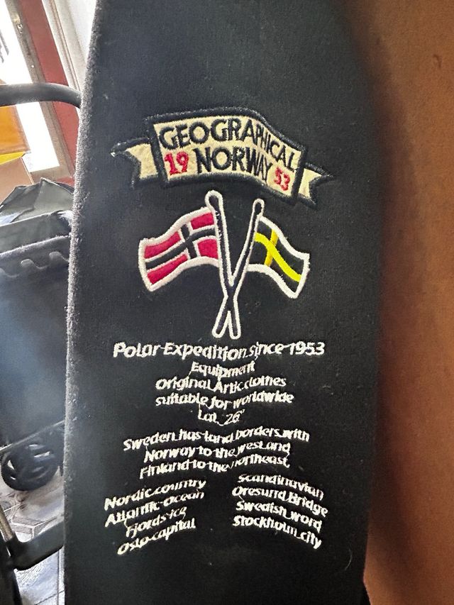 Sudadera Geographical Norway Negra