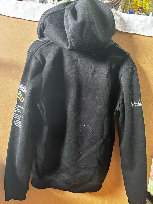 Sudadera Geographical Norway Negra