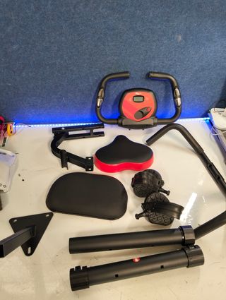 KM Fit 2en1 Bicicleta Estática Plegable 16 niveles