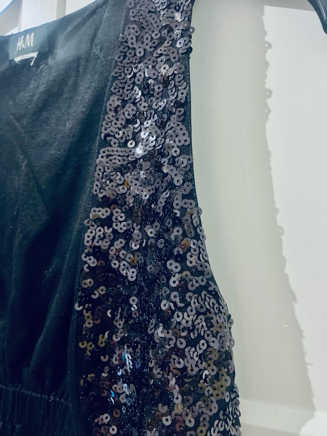 Chaleco lentejuelas.