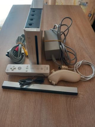 Consola Nintendo Wii Blanca Completa
