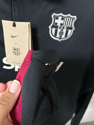 Chaqueta Nike Fútbol Spotify Negra