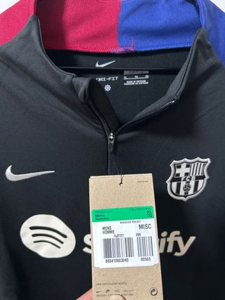 Chaqueta Nike Fútbol Spotify Negra