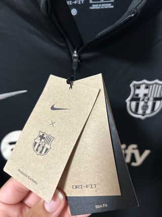 Chaqueta Nike Fútbol Spotify Negra