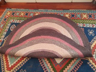 Tappeto rotondo in juta