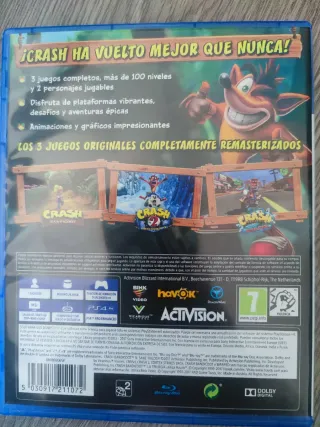 Crash Bandicoot N. Sane Trilogy PS4