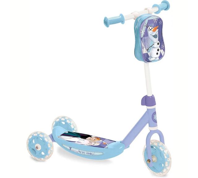 Patinete 3 Ruedas Frozen con Bolso