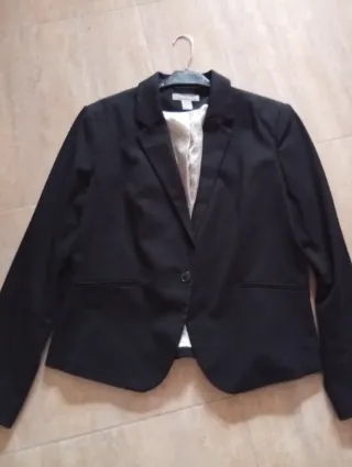 Chaqueta negra formal