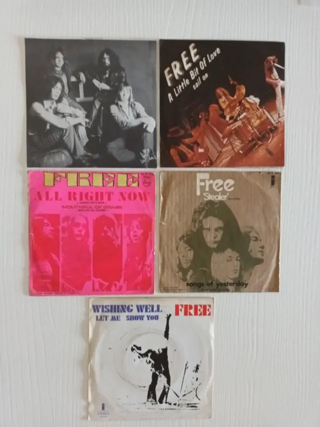 DISCOS SINGLES FREE