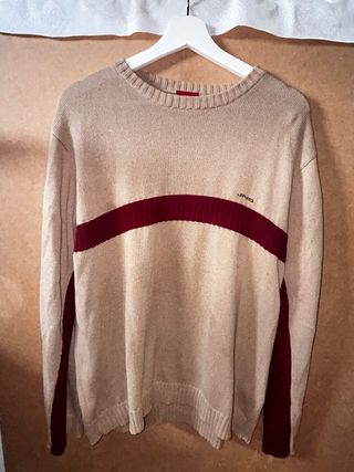 Jersey 4you beige y rojo