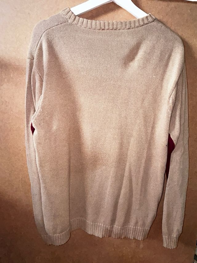 Jersey 4you beige y rojo