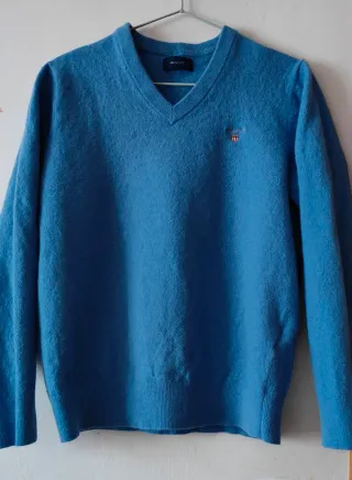 Jersey Gant Azul Claro Talla XL