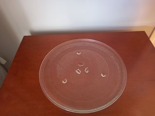 Plato giratorio para microondas de vidrio