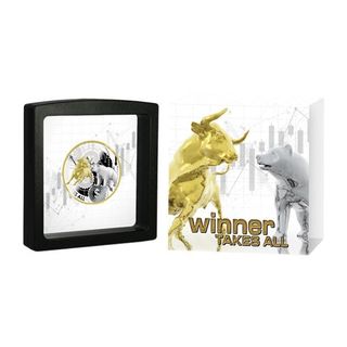 Moneda Winner Takes All Plata