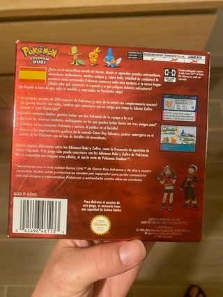 Pokémon Edición Rubí Game Boy Advance