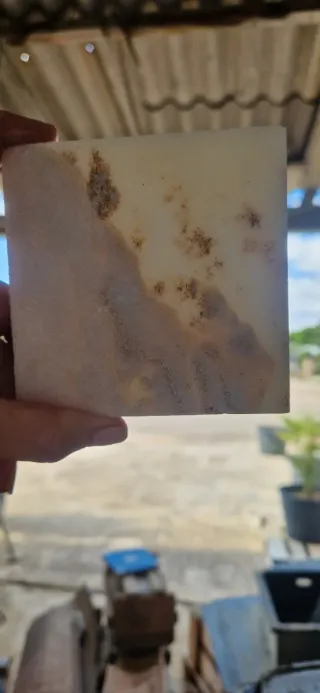 Baldosa Mármol  Retroiluminada 10x10cm