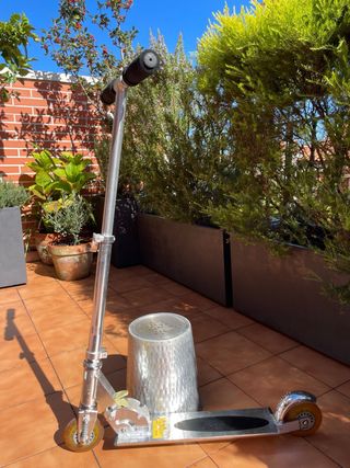 Patinete de aluminio plegable